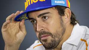 epa09005307 (FILE) - Spanish Formula One driver Fernando Alonso of McLaren attends a press conference ahead of the Abu Dhabi Formula One Grand Prix 2018 at Yas Marina Circuit in Abu Dhabi, United Arab Emirates, 22 November 2018 (re-issued 11 February 2021). Fernando Alonso's team Alpine F1 released a statement 11 February 2021 confirming that Alonso was involved in a road accident while cycling in Switzerland. The statement says that Alonso is conscious and well and awaiting further medical examination.  EPA/VALDRIN XHEMAJ *** Local Caption *** 54792628