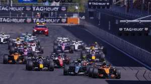 epa13236951 The drivers at the start of the Spanish Formula One Grand Prix race held at the Madring circuit in Madrid, Spain, 13 September 2026.  EPA/Juanjo MARTIN