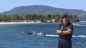 Entrevista ao Chefe do Estado-Maior da Armada e Autoridade Marítima Nacional, Almirante Jorge Nobre de Sousa, nas instalações da Marinha em Tróia, 17 de setembro de 2026. (ACOMPANHA TEXTO DA LUSA DE 22-09-2026) TIAGO PETINGA/LUSA