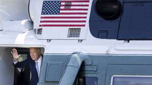 epa11550385 US President Joe Biden boards Marine One as he departs for an event to unveil lower prescription drug costs, in Washington, DC, USA, 15 August 2024. The event will be the first official appearance of Biden and Harris together since Biden dropped out of the 2024 presidential race. The United States Department of Health and Human Services (HHS) has reached agreements for lower prescription drug prices of the first 10 drugs selected for the Medicare drug price negotiation program, according to the White House.  EPA/ANNA ROSE LAYDEN / POOL