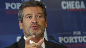 O presidente do Chega, André Ventura