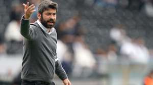 Luis Freire, treinador do Vitória de Guimarães, durante o jogo com o Farense a contar para a Primeira Liga de Futebol realizado no Estádio D.Afonso Henriques em Guimarães, Portugal. 11 de Maio 2025. HUGO DELGADO/LUSA