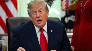 epa13288053 US President Donald Trump speaks during an announcement on Trump Accounts in the Oval Office at the White House in Washington, DC, USA, 07 October 2026.  EPA/Annabelle Gordon / POOL