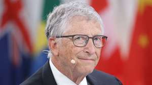 epa11324830 Co-Chair of the Bill and Melinda Gates Foundation Bill Gates looks on during a panel discussion at the the Berlin Global Solutions Summit in Berlin, Germany, 07 May 2024. Berlin Global Solutions Summit, running from 06 to 07 May 2024, is an international conference addressing key policy challenges.  EPA/CLEMENS BILAN