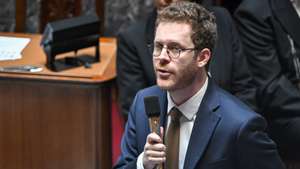 epa13011497 French Minister of Action and Public Accounts David Amiel speaks during the weekly session of questions to the government at the National Assembly in Paris, France, 20 May 2026.  EPA/Firas Abdullah
