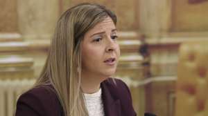 A ministra da Cultura, Juventude e Desporto, Margarida Balseiro Lopes, intervém na audição na Comissão de Assuntos Constitucionais, Direitos, Liberdades e Garantias, na Assembleia da República, em Lisboa, 28 de janeiro de 2026. JOÃO RELVAS/LUSA