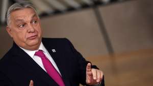 epaselect epa12600170 Hungarian Prime Minister Viktor Orban attends the EU Council Summit in Brussels, Belgium, 18 December 2025. EU leaders are meeting to discuss the latest developments in Ukraine, the EU's next multiannual financial framework, the EU enlargement process, and the geoeconomic situation in the European Union.  EPA/OLIVIER MATTHYS