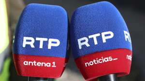 Novos microfones da RTP, em Lisboa, 8 de abril de 2026. ANTÓNIO COTRIM/LUSA