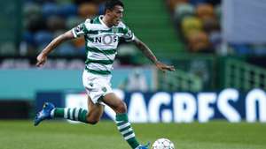 Sporting´s player  Pedro Porro, in action during their Portuguese First League soccer match held at Alvalade Stadium in Lisbon, Portugal, 21st April 2021.  ANTONIO COTRIM/LUSA
