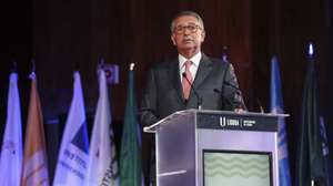 O Presidente da República, António José Seguro, intervém durante a sessão solene de abertura do Ano Académico 2026/27 da Universidade de Lisboa, na Aula Magna, Lisboa, 16 de setembro de 2026. MIGUEL A. LOPES/LUSA