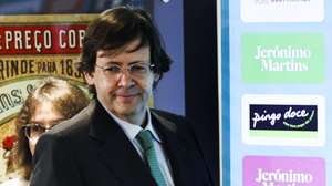 O presidente do grupo Jerónimo Martins, Pedro Soares Santos, à chegada para a apresentação dos resultados de 2022, na sede daquele grupo em Lisboa, 23 de março de 2023. MANUEL DE ALMEIDA/LUSA