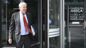 Former Portuguese Prime Minister Jose Socrates, main defendant in the Operation Marques corruption case, arrives at the Lisbon Central Criminal Court,  for the start of the trial in the case brought by former Prime Minister José Sócrates against the Portuguese State, in Lisbon, Portugal, 14 May 2026. Socrates and 20 other suspects in Operation Marques are to stand trial, more than a decade after the case accusing the former PM of corruption came to light.  ANTONIO COTRIM/ LUSA