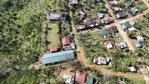 epa12517947 A handout photo made available by the Provincial Disaster Risk Reduction and Management Office of Catanduanes (PDRRMO-Catanduanes) shows areas affected by typhoon Fung-Wong, in Catanduanes province, Philippines 11 November 2025. According to the Philippine government’s Office of Civil Defense, the reported death toll from Typhoon Fung-Wong has reached 18, while 28 people have been reported injured.  EPA/PDRRMO-CATANDUANES HANDOUT  BEST QUALITY AVAILABLE HANDOUT EDITORIAL USE ONLY/NO SALES
