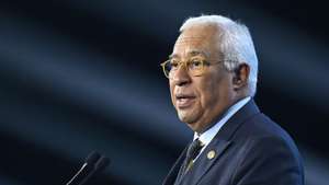 epa13063075 President of the European Council Antonio Costa speaks during the opening session of the Ukraine Recovery Conference 2026 at the European Solidarity Centre in Gdansk, Poland, 25 June 2026. The Ukraine Recovery Conference, co-hosted by Poland and Ukraine, takes place on 25 and 26 June 2026.  EPA/ADAM WARZAWA POLAND OUT