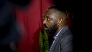 epa08057888 The former president of the Sovereign Fund of Angola, Jose Filomeno &#039;Zenu&#039; dos Santos, son of Angola&#039;s former President Jose Eduardo dos Santos, waits for the beginning of his trial for embezzlement and money laundering at the Supreme Court Criminal Chamber in Luanda, Angola, 09 December 2019. The trial , in which the former governor of the National Bank of Angola (BNA), Valter Filipe (unseen), is also accused, originally was scheduled for earlier this September but reportedly was postponed at request of the former BNA governor&#039;s lawyer.  EPA/AMPE ROGERIO