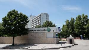Hospital Distrital de Santarém, que manteve a funcionar o serviço de oncologia apesar das alterações realizadas no HDS para receber doentes covid-19 Santarém, 21 de maio de 2020.ANTÓNIO COTRIM/LUSA