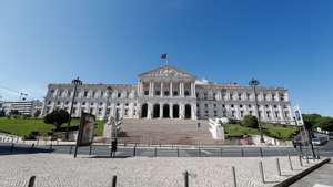 Fachada da Assembleia da República, Lisboa, 07 de outubro de 2020. ANTÓNIO COTRIM/LUSA