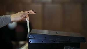 Voto antecipado nas Eleições Presidenciais de 2021, na Cidade Universitária, em Lisboa, 17 de Janeiro de 2021. RODRIGO ANTUNES/LUSA