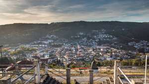 Vista panorâmica de Vila Pouca de Aguiar, distrito de Vila Real, 23 de outubro de 2017. PEDRO SARMENTO COSTA / LUSA