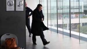O juiz Carlos Alexandre, após a sua audição relativamente à Operação Fizz, no Campus de Justiça, em Lisboa, 13 de março de 2018. JOÃO RELVAS/LUSA
