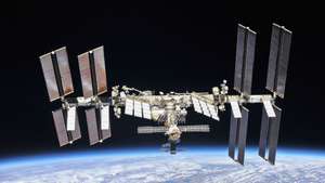 epa09584865 (FILE) - An undated handout file picture made available by the National Aeronautics and Space Administration (NASA) shows the International Space Station (issued 16 November 2021). NASA announced that on 15 November 2021, the International Space Station (ISS) Flight Control team was notified of indications of a satellite breakup that may create sufficient debris -- generated by a Russian Anti-Satellite (ASAT) test against one of its own satellites -- to pose a conjunction threat to the station. NASA Administrator Bill Nelson released a statement about the incident saying that due the debris generated by 'the dangerous Russian ASAT test, ISS astronauts and cosmonauts undertook emergency procedures for safety.' A press statement by US Secretary of State Antony Blinken also condemned Russia's test.  EPA-EFE/NASA HANDOUT  HANDOUT EDITORIAL USE ONLY/NO SALES