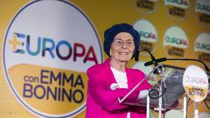 epa10159092 Italian Senator Emma Bonino speaks during the official opening of the +Europa election campaign for the political elections, in Rome, Italy, 04 September 2022. Italy will hold elections on 25 September following the resignation of Prime Minister Mario Draghi.  EPA/ANGELO CARCONI