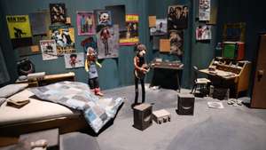 Exposição "Marionetas que guardam o tempo - uma viagem ao mundo das marionetas de animação portuguesas", sob a égide do centenário do primeiro filme de animação português, no Museu da Marioneta, em Lisboa, 23 de fevereiro de 2023. A partir de 24 de fevereiro o Museu da Marioneta acolhe a exposição temporária organizada pela MONSTRA - Festival de Cinema de Animação de Lisboa. MIGUEL A. LOPES/LUSA