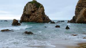 Praia da Ursa em Sintra,24 de setembro de  2017. ANTÓNIO COTRIM/LUSA