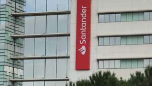 Banco Santander, Lisboa, 26 de janeiro de 2023. ANTÓNIO COTRIM/LUSA