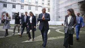 O primeiro-ministro, António Costa, à chegada para a cerimónia que assinala a entrada em funcionamento das novas empresas de gestão do Património Cultural: a Museus e Monumentos de Portugal, E.P.E. e o Património Cultural, I.P., Lisboa, 04 de janeiro de 2024. Nesta cerimónia são também apresentadas as primeiras aquisições, realizadas em 2023, pela recém-criada Comissão de Aquisição de Obras de Arte para os Museus e Palácios Nacionais. RODRIGO ANTUNES/LUSA