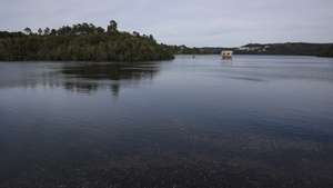 Albufeira da barragem do Castelo do Bode, no Rio Zêzere, a primeira barragem 5G de Portugal e do espaço Ibérico, em Castelo do Bode, Santarém, 04 de abril de 2024. (ACOMPANHA TEXTO DA LUSA DO DIA 08 DE ABRIL DE 2024). MIGUEL A. LOPES/LUSA
