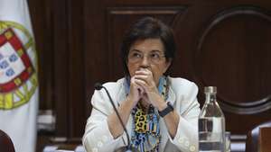 Provedora da Santa Casa da Misericórdia de Lisboa, Ana Jorge, ouvida na Comissão de Trabalho, Segurança Social e Inclusão a requerimento do grupo parlamentar do PSD, sobre a situação financeira da Santa Casa da Misericórdia de Lisboa,  Assembleia da República em Lisboa, 27 de fevereiro de 2023. MIGUEL A. LOPES/LUSA