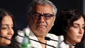 epa11367748 (L-R) Setareh Maleki, director Mohammad Rasoulof and Mahsa Rostami attend the press conference for &#039;The Seed Of The Sacred Fig&#039; during the 77th annual Cannes Film Festival, in Cannes, France, 25 May 2024. The movie is presented in competition at the film festival which runs from 14 to 25 May 2024.  EPA/CINDY ORD / POOL *** Local Caption *** CANNES, FRANCE - MAY 25: Mohammad Rasoulof attends &quot;The Seed Of The Sacred Fig&quot; press conference at the 77th annual Cannes Film Festival at Palais des Festivals on May 25, 2024 in Cannes, France. (Photo by Cindy Ord/Getty Images)