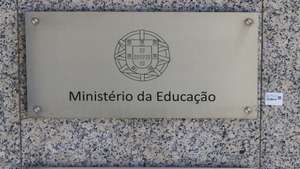 Logotipo do Ministério da Educação, Lisboa 15 de abril de 2024. ANTÓNIO COTRIM/LUSA