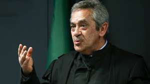 The prosecutor  Rosario Teixeira speaks during the fact-finding debate into the high-profile corruption case known as Operation Marques at the Justice Campus in Lisbon, Portugal, 11 March 2020. Operation Marques has 28 defendants - 19 people and 9 companies - including former Prime Minister Jose Socrates, banker Ricardo Salgado, businessman and friend of Socrates Carlos Santos Silva and senior staff of Portugal Telecom and is related to crimes of corruption, active and passive, money laundering, document forgery and tax fraud. ANTONIO COTRIM/POOL/LUSA