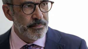 O ministro de Estado e dos Negócios Estrangeiros, Paulo Rangel, à chegada para a cerimónia de encerramento do XVI Conferência Anual da Rede de Cidades Criativas da UNESCO, realizada no Fórum Braga, em Braga, 05 de julho de 2024. HUGO DELGADO/LUSA