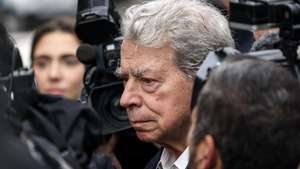 Ricardo Espírito Santo, former chairman of the Espírito Santo Group (GES), arrives for the trial in the BES/GES case at the Campus de Justiça in Lisbon, Portugal, 15 October 2024. The case has 30 defendants (23 people and seven companies), for a total of 361 offences. The most notorious defendant in this case is the former chairman of the Espírito Santo Group (GES) Ricardo Salgado, accused of 65 offences, including criminal association (one), qualified fraud (29), active corruption (12), money laundering (seven), document forgery (nine), infidelity (five) and market manipulation (two). ANDRÉ KOSTERS/LUSA