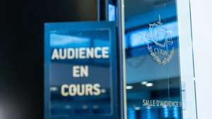 epa11641329 A sign reading 'Hearing in progress' next to the Courtroom III at the Court of Justice of the European Union (CJEU) in Luxembourg, 04 October 2024, where the ruling on international transfers of professional footballers was announced. Former professional Lassana Diarra  was challenging a number of the rules adopted by the FIFA including their 'Regulations on the Status and Transfer of Players’ (RSTP). The court said that some of FIFA's rules on the international transfer of professional players are contrary to European Union law.  EPA/JULIEN WARNAND