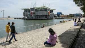 Oceanário de Lisboa no Parque das Nações, em Lisboa, 19 de abril de 2018. A Expo '98 realizada há 20 anos na zona oriental da cidade de Lisboa renovou a componente habitacional e urbanistica da zona. O Parque das Nações é agora uma freguesia do concelho de Lisboa e uma área muito procurada pelo seu espaço de lazer, empresarial e cultural. (ACOMPANHA TEXTO DO DIA 22 DE MAIO DE 2018). MIGUEL A. LOPES/LUSA