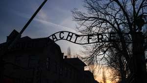 epa11856036 A general view of the area of the former Auschwitz camp in Oswiecim on the day of the celebration of the 80th anniversary of the liberation of the German Nazi concentration and extermination camp Auschwitz-Birkenau, in Oswiecim, Poland, 27 January 2025. The largest of the German Nazi death camps, KL Auschwitz-Birkenau, was liberated by the Soviet Red Army on 27 January 1945. The world commemorates its liberation by observing International Holocaust Remembrance Day annually on 27 January.  EPA/Jarek Praszkiewicz POLAND OUT