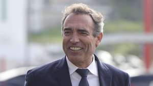 Reinaldo Teixeira, presidente da Associação de Futebol do Algarve  e candidato ao cargo de presidente da Liga de Futebol Profissional, em  Lisboa, 14 de fevereiro de 2025.ANTÓNIO COTRIM/LUSA