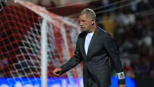 O treinador do Boavista, Stuart Baxter, durante o jogo da I Liga de futebol contra o AVS, realizado no estádio do Clube Desportivo das Aves, na Vila das Aves, 5 de maio de 2025. ESTELA SILVA/LUSA