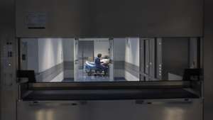 Aspetos da Unidade de Cirurgia Ambulatória do Centro de  Hospital Geral - Covões da Unidade Local de Saúde de Coimbra onde foram apresentados os mais recentes investimentos feitos e os em curso no hospital, no Hospital Geral – Covões, Coimbra, 26 de junho de 2025. PAULO NOVAIS/LUSA