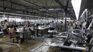 Empresa CBI Indústria de Vestuário, unidade de produção têxtil, em Mangualde, 6 de maio de 2025. PAULO NOVAIS/LUSA