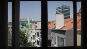 Visão geral de um bairro habitacional, em Lisboa, 02 de junho de 2025. Habitação. Arquitetura. Construção Civil. Gruas. ANTÓNIO PEDRO SANTOS/LUSA