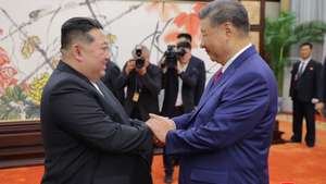 Xi Jinping e Kim Jong-un