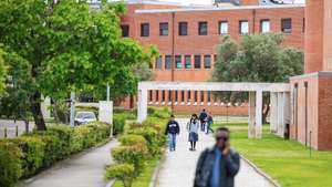 Estudantes na Universidade de Aveiro, 13 de maio de 2025. JOSÉ COELHO/LUSA