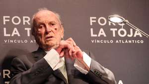 O antigo primeiro-ministro de Portugal  Francisco Pinto Balsemão, durante a sessão da 2.ª edição do Foro La Toja - Vínculo Atlântico, na Fundação Calouste Gulbenkian, em Lisboa, 09 de abril de 2024. JOÃO RELVAS/LUSA