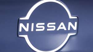 epa12490155 The Nissan Motor Co. logo is seen on the company's all-new N7 at the Japan Mobility Show 2025 in Tokyo, Japan, 29 October 2025. The Japan Mobility Show 2025 will be open to the general public from 30 October to 09 November 2025.  EPA/KIYOSHI OTA