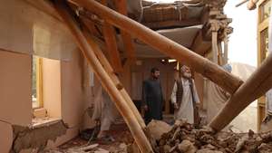 epaselect epa12500893 Residents inspect a damaged house following an earthquake in Samangan, Afghanistan, 3 November 2025. A 6.3-magnitude earthquake struck near Mazar-e-Sharif in northern Afghanistan early on 03 November, killing at least 20 people and injuring hundreds, according to the country’s disaster management authority. The quake hit at a depth of 28 kilometers and damaged homes and the historic Blue Mosque and was felt in Tajikistan, Uzbekistan, and Turkmenistan. Officials fear the death toll could rise as Afghanistan, already hampered by limited disaster response capacity since the Taliban’s 2021 takeover, faces major recovery challenges.  EPA/SRT